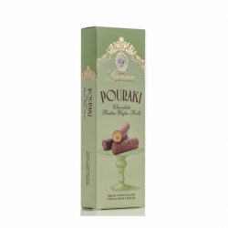 XM Pouraki Pistachio Cream Wafer Rolls