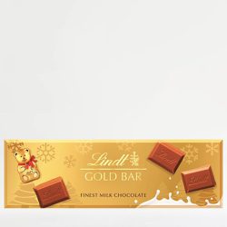 XM Lindt Xmas Gold Bar 300g