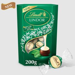XM Lindt Linor Dark Mint 200g