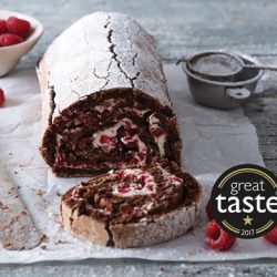 Chocolate & Raspberry Roulade