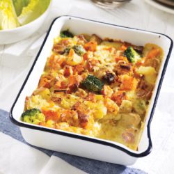 Smk Haddock & Bacon Gratin (2)