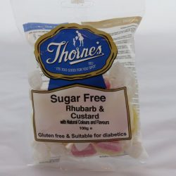 Sugar Free Rhubarb & Custard