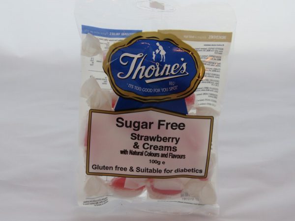 Sugar Free Strawberries & Cream