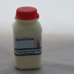 ORGANIC SINGLE CREAM 250ml