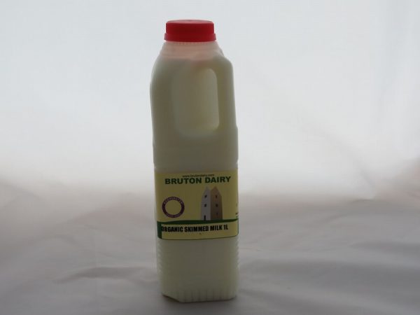 LOCAL ORGANIC MILK SKIMMED 1lt