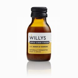 Willy's ACV Honey & Turmeric Shots 60ml