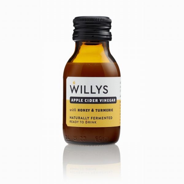 Willy's ACV Honey & Turmeric Shots 60ml