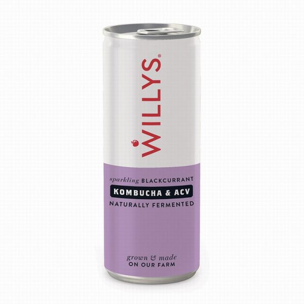 Willy's Natural Blackcurrent Energy Drink 250ml