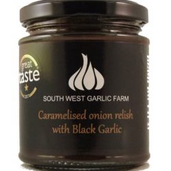 Caramelised Onion With Black Garlic