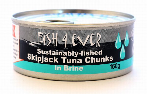 F4E Skipjack Tuna Flakes  in Brine160g