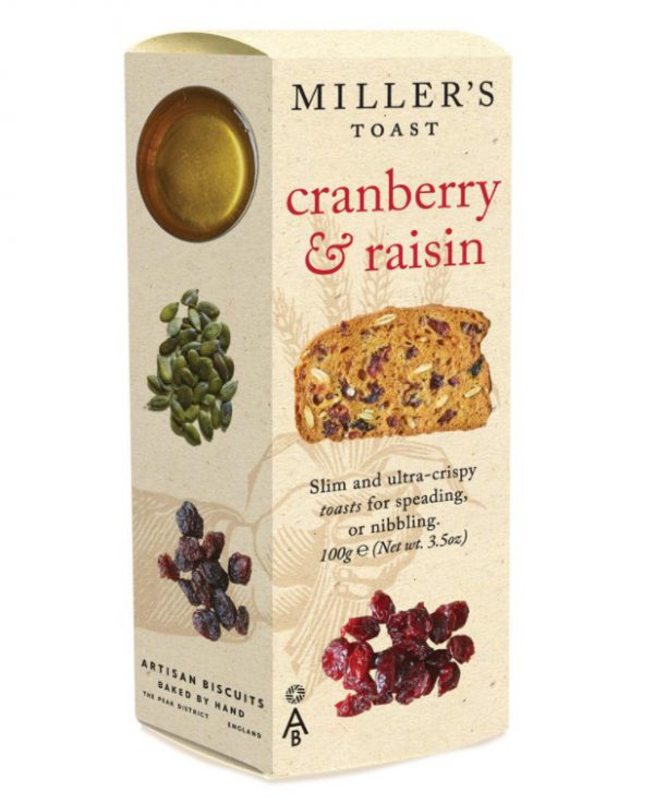 XM Millers Toast Cranberry & Raisin