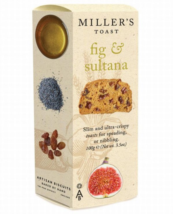 Millers Toast Fig & Sultana