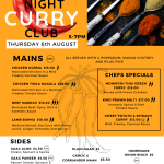 Read more about the article THE UDDER FARM THURSDAY NIGHT CURRY CLUB – THURSDAY 6TH AUGUST