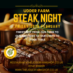 UDDER FARM STEAK NIGHT