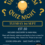 UDDER FARM SEPT QUIZ NIGHT – TUESDAY 1st